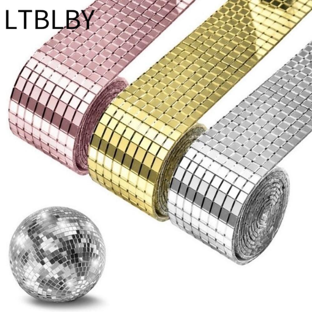 Gương gạch khảm LTBLBY, Nhãn dán gương bóng vũ trường thủ công bằng kính, Gương tường nền tự dính vu