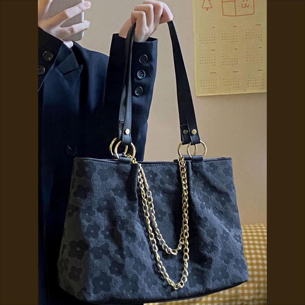 Túi Tote Daisy Nhỏ Dung Tích Lớn Vai Nữ Túi Lớn Hợp Thời Trang
