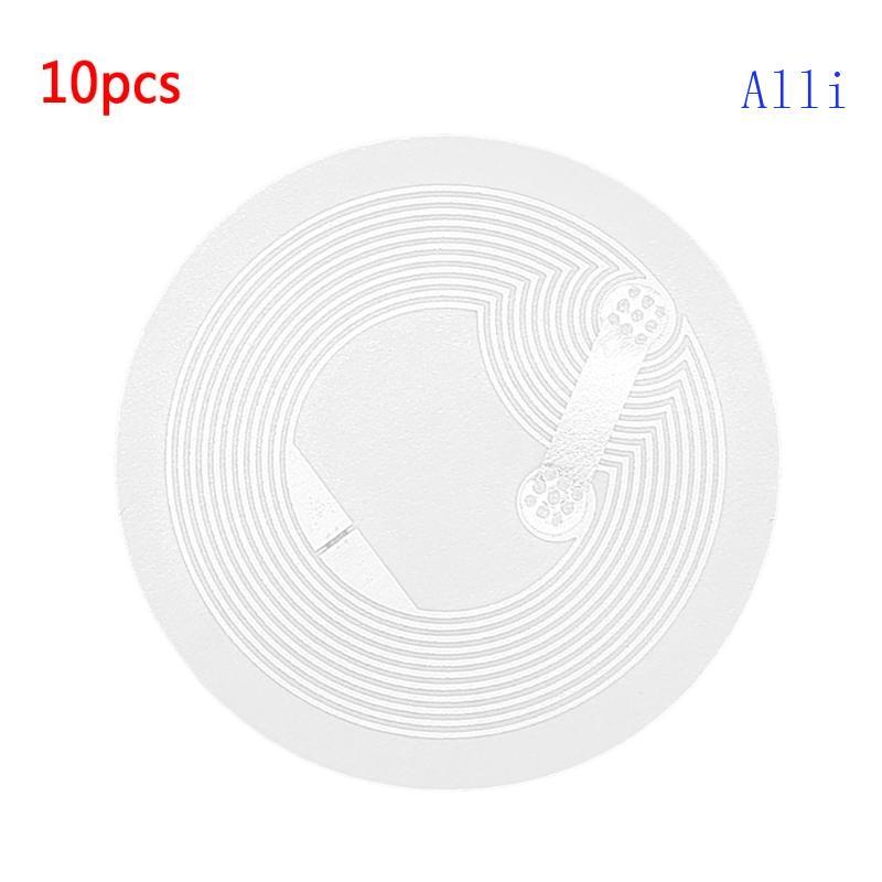 Alli Dính NFC Ntag215 Thẻ Dán Thông Minh Để Kiểm Tra Thanh Toán Di Động 10 Chiếc