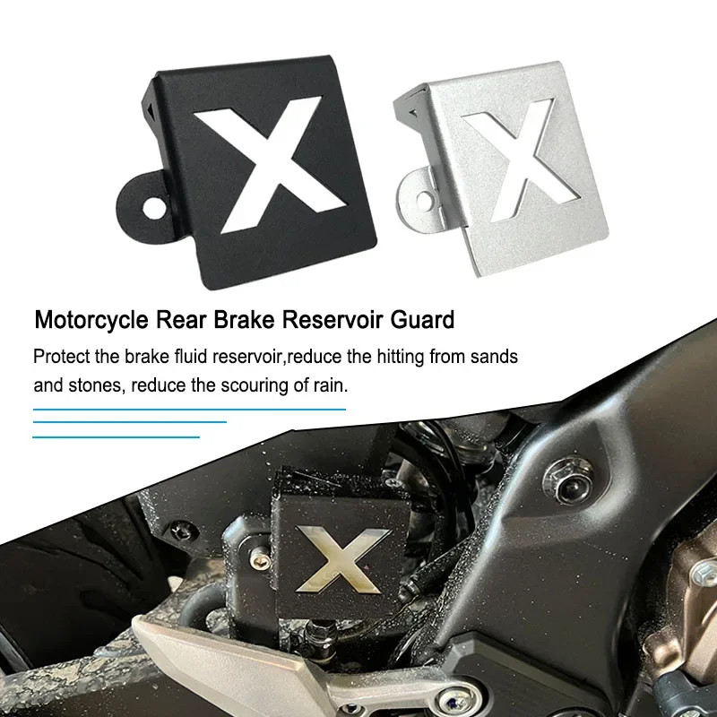 NX 500 Phụ Kiện Xe Máy Phanh Sau Chất Lỏng Chứa Bảo Vệ Bao Da Bảo Vệ Cho Xe HONDA NX500 NX 500 2025 
