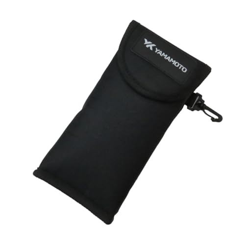 Yamamoto Optical YAMAMOTO Soft Case for Glasses Large Size with One-Touch Hook and Belt Loop Made in