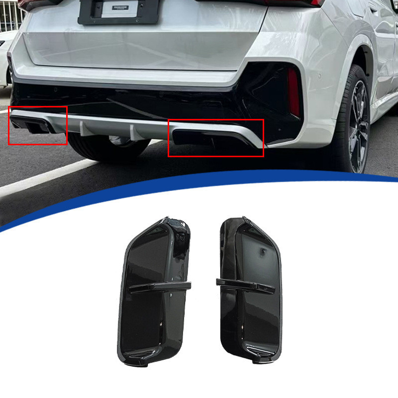 Thích hợp cho 2023-2024 BMW X1 U11 Cánh lướt gió phía sau 2 mảnh Dán lắp đặt không bị hư hỏng