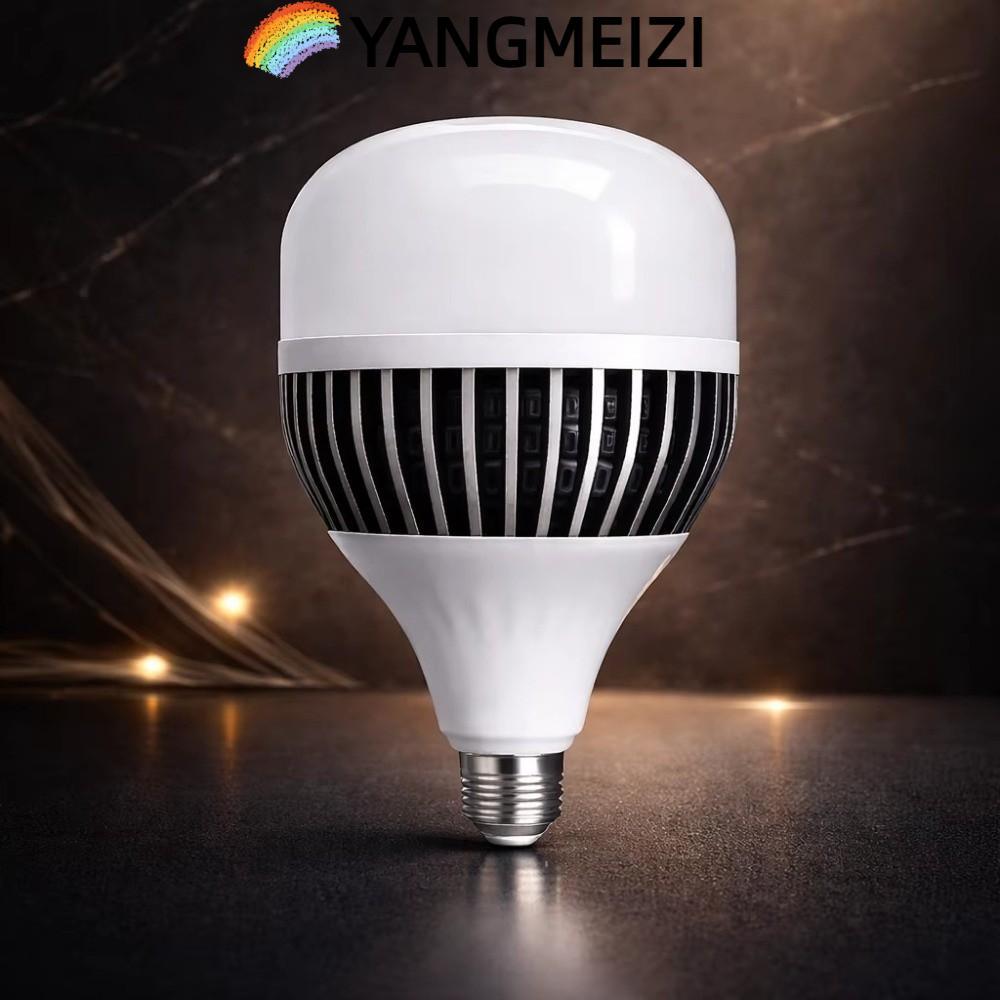 Bóng đèn LED YANGMEIZI E27, Đèn siêu sáng điện áp 220V công suất 100W, Đế E27 di động Kích thước lớn