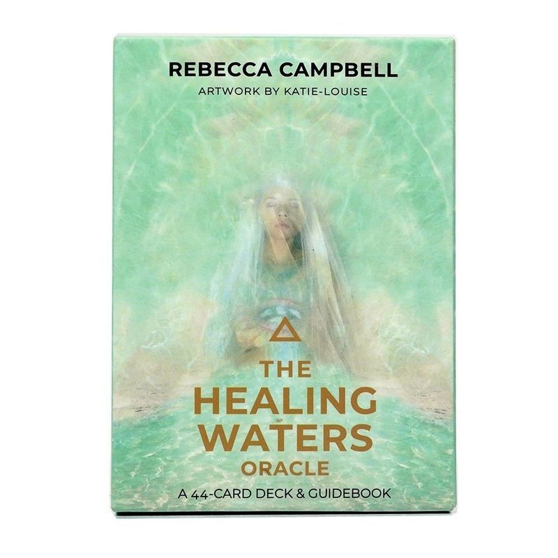 Water Healing Waters Oracle Card The Healing Waters Oracle Fantasy Trò chơi bài tiếng Anh
