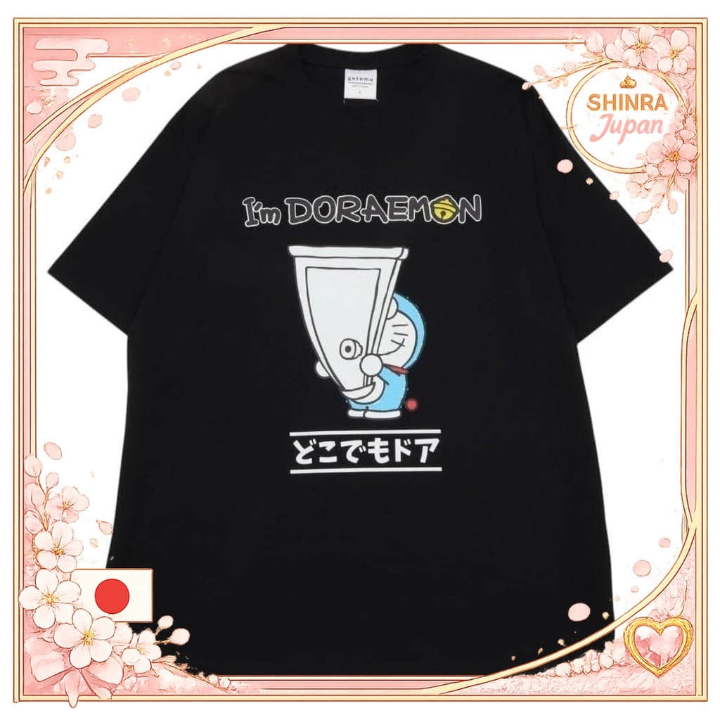《Direct From Japan》M size Made in Doraemon T-shirt GTM-ST06 From Japan to Everyone 《*SHINRA Japan*》