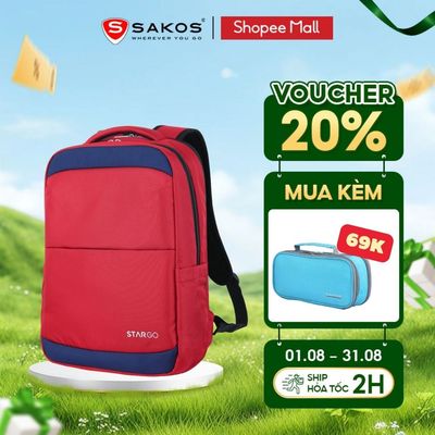 Balo Laptop Du Lịch Unisex 15.6Inch STARGO STATIC Thiết Kế Năng Động Chống Sốc Cực Tốt