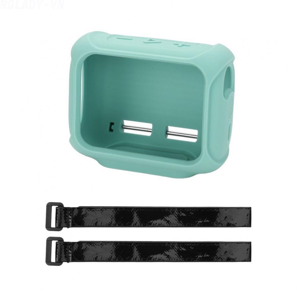 #ROYALLADY#Silicone Protective Case with Removable Strap for JBL For GO5 Speaker Bike Mount