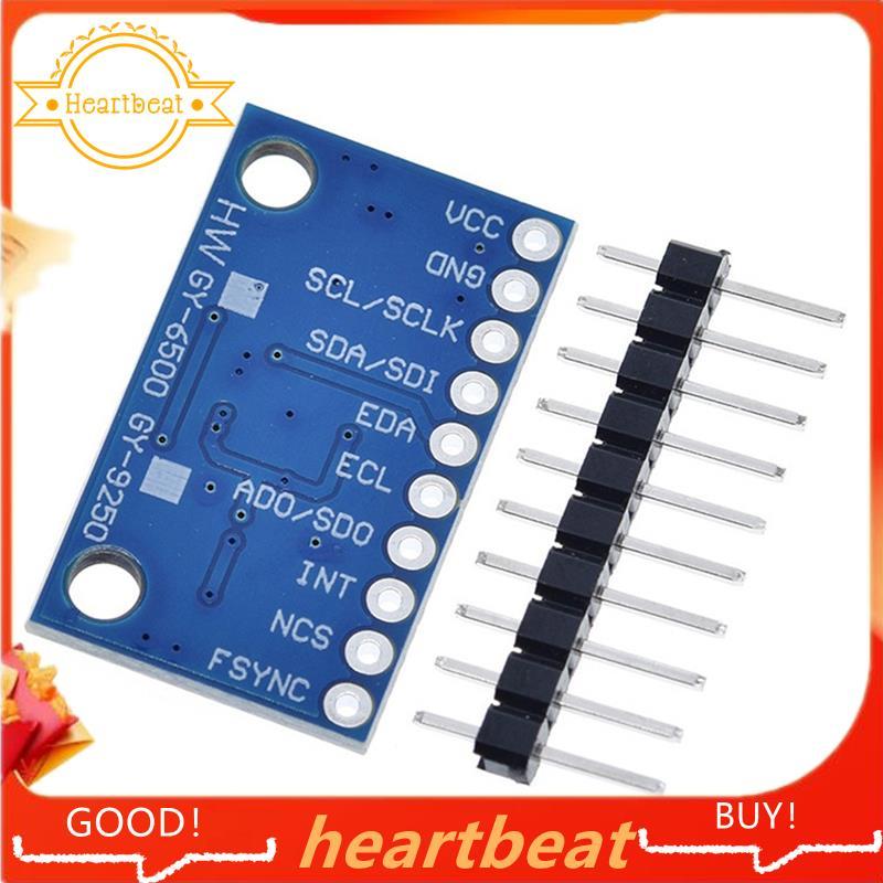 SPI IIC / -9250 MPU 9250 9- Thái độ + Con quay hồi chuyển + Máy gia tốc + Mô-đun bảng cảm biến từ tí