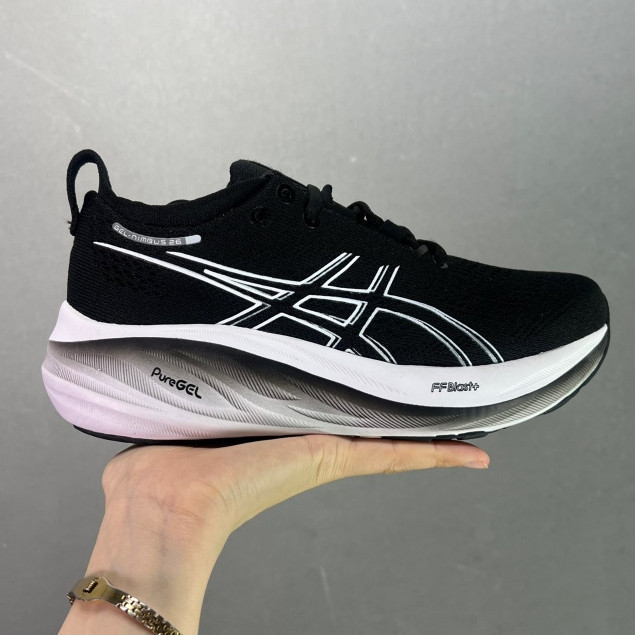 Asics Gel-Nimbus 26 Giày Chạy Bộ Nam Nữ Gel-Nimbus 25 Giày Thể Thao Đệm Nhẹ