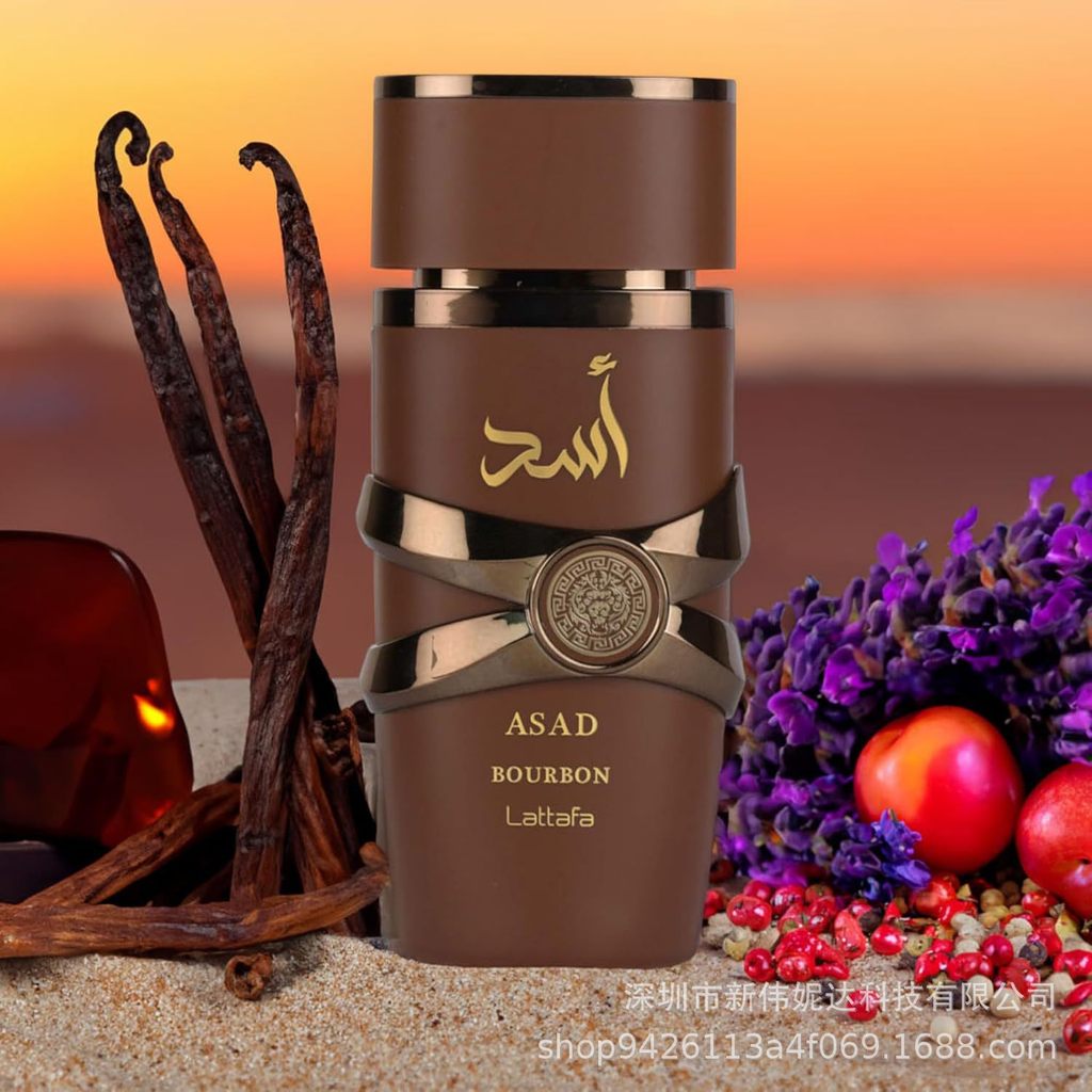 Lattafa Asad Bourbon cho Unisex Eau de Parfum Spray