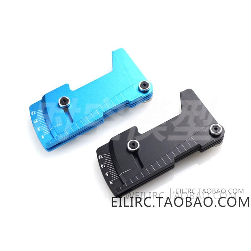 Đài Loan Đài Loan FALCON 1 / 10 Công cụ điều chỉnh Kim loại CNC Chiều cao ô tô Thước điều chỉnh Chiề