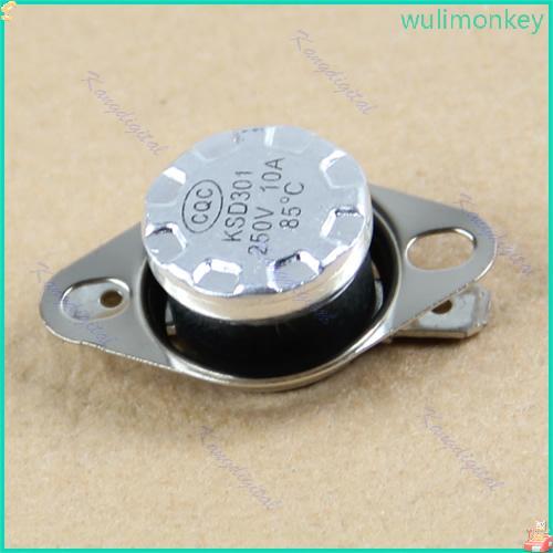 WU 1 PC KSD301 85°C Công tắc nhiệt độ NC Đĩa lưỡng kim