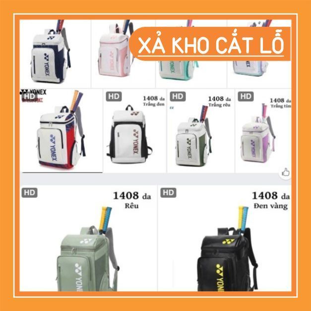 Balo Cầu Lông Yonex mới 2026 Yonex, Ba lô Victor, Lining, balo, balo, túi vợt, túi cầu lông, túi đeo