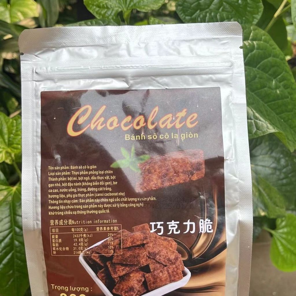Đặc sản Việt Nam Hương vị sô cô la Mocha Chips Bánh quy giòn tyr806