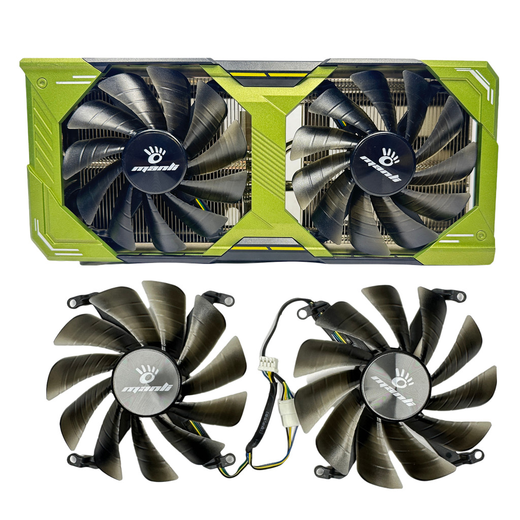 [Quạt làm mát] Wanli Nebula RTX4070 Super 12GB Quạt Card đồ họa Máy tháo rời nguyên bản Màu tốt Im l