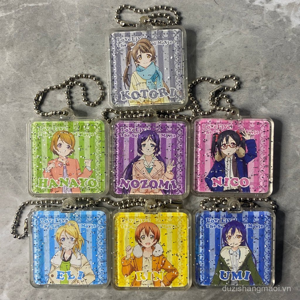 Bán chạy Thời Trung Cổ LoveLive Tojo Nozomi Koizumi Hanayo Yazawa Nicole Haimi Bird Eri Acrylic Mặt 
