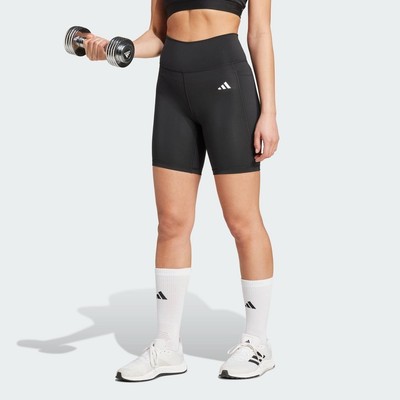 adidas Gym & Training Quần Legging Ngắn Optimé Essentials 7 Inch Với Túi Ẩn Nữ Đen IT2281
