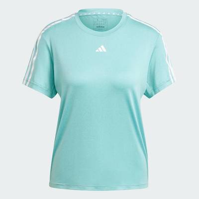 adidas Gym & Training AEROREADY Train Essentials 3-Stripes Tee Women Turquoise IX0991