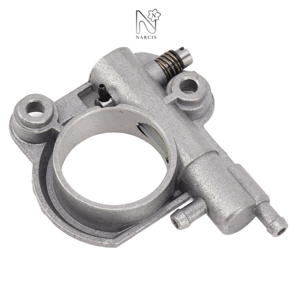 NARCIS Auto Oiler Hội, Nhỏ Gọn Dễ Dàng Lắp Đặt Máy Bơm Dầu Cưa Xích, Sắt Bạc Bơm Dầu Lắp Ráp Cho CS5