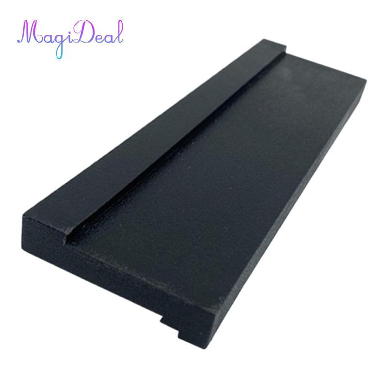 MagiDeal Floor Block Vinyl Plank Công cụ cài đặt Laminate PP màu đen Thiết kế nhiều rãnh cho phù hợp