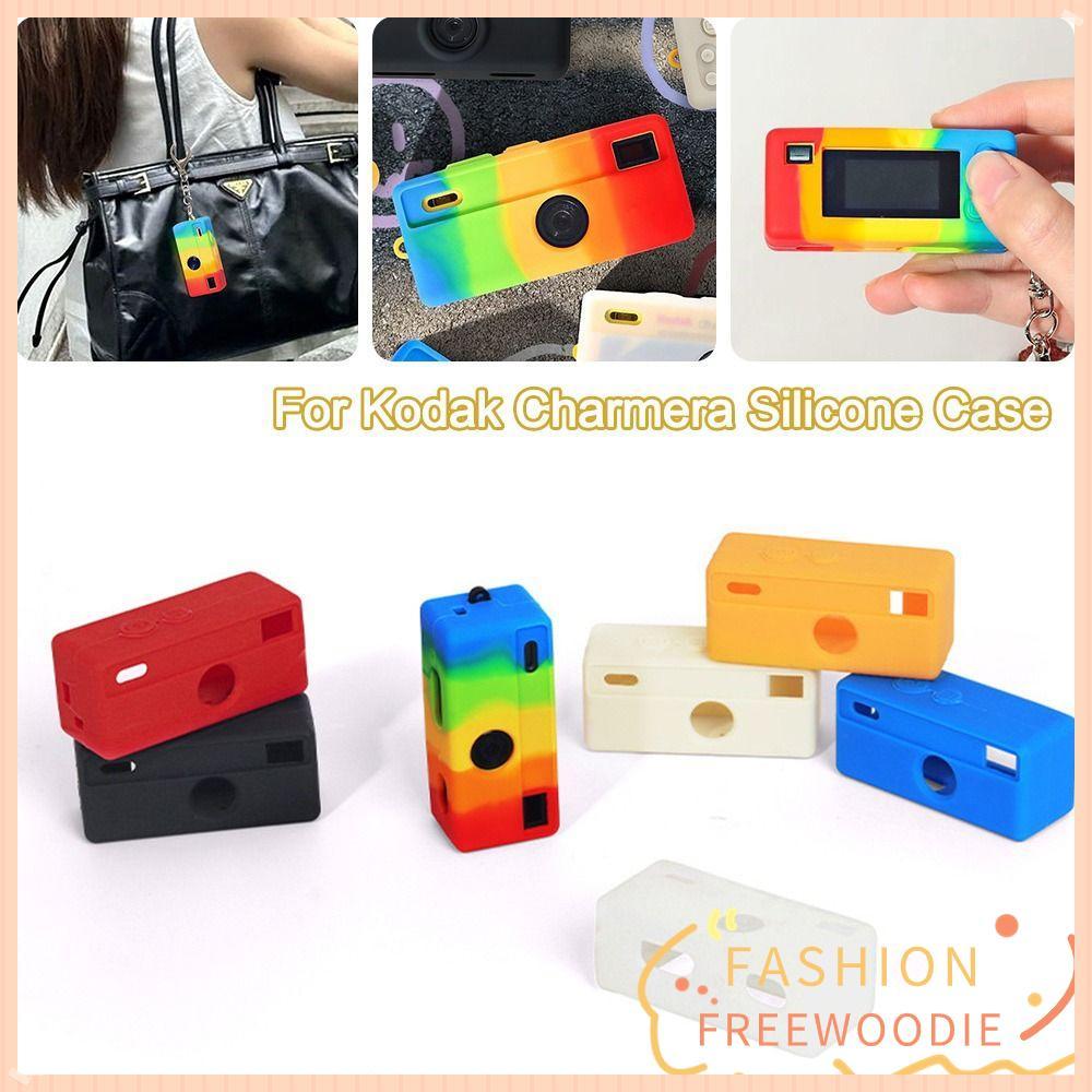 FREEWOODIE Mềm, Có Dây Silicon Cho Kodak Charmera, Phụ Kiện Camera Chống Trầy Xước