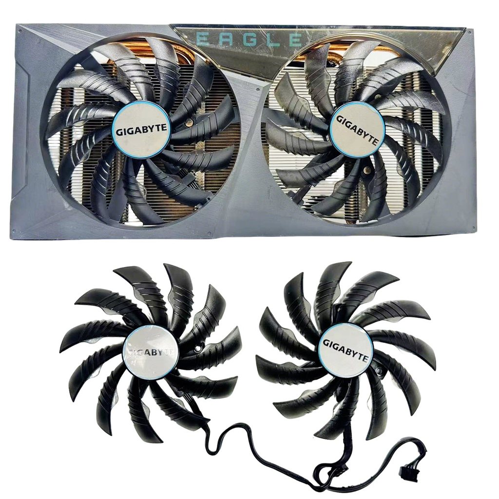 Bán chạy [Quạt làm mát] GIGABYTE GIGABYTE Falcon RTX3060ti 3060 3050EAGLE Quạt làm mát thẻ đồ họa