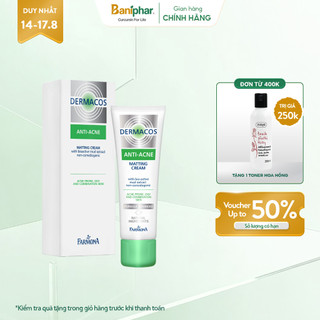 Kem dưỡng Farmona Dermacos Anti-Acne giảm bóng nhờn ngừa mụn 50ml