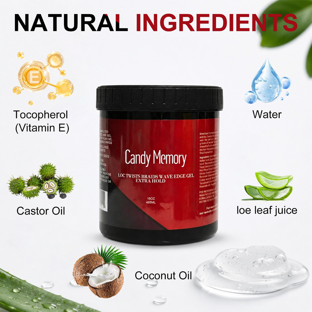 LOC Dirty Braid Solid Hair Wax Hair Braid Styling Đan Gel Tạo kiểu mạnh Cung cấp dưỡng ẩm [dyb]
