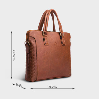 Cặp Công Sở Lata (Thời trang nam basic đựng laptop 13 inch - Cặp da CA28)