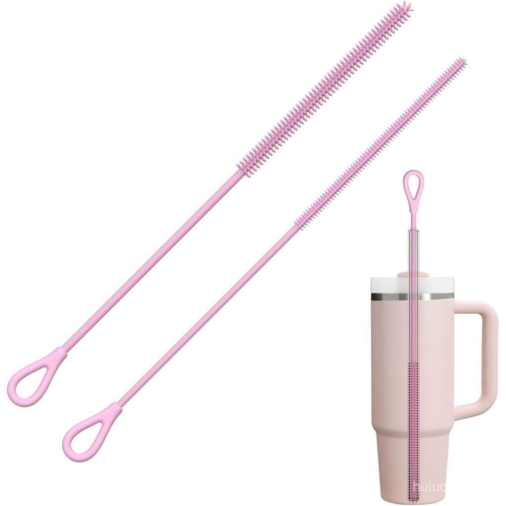 YOTIMES Straw cleaning brush，2Pack of Reusable Straw Brushes，Extended type，Used for cleaning glass c