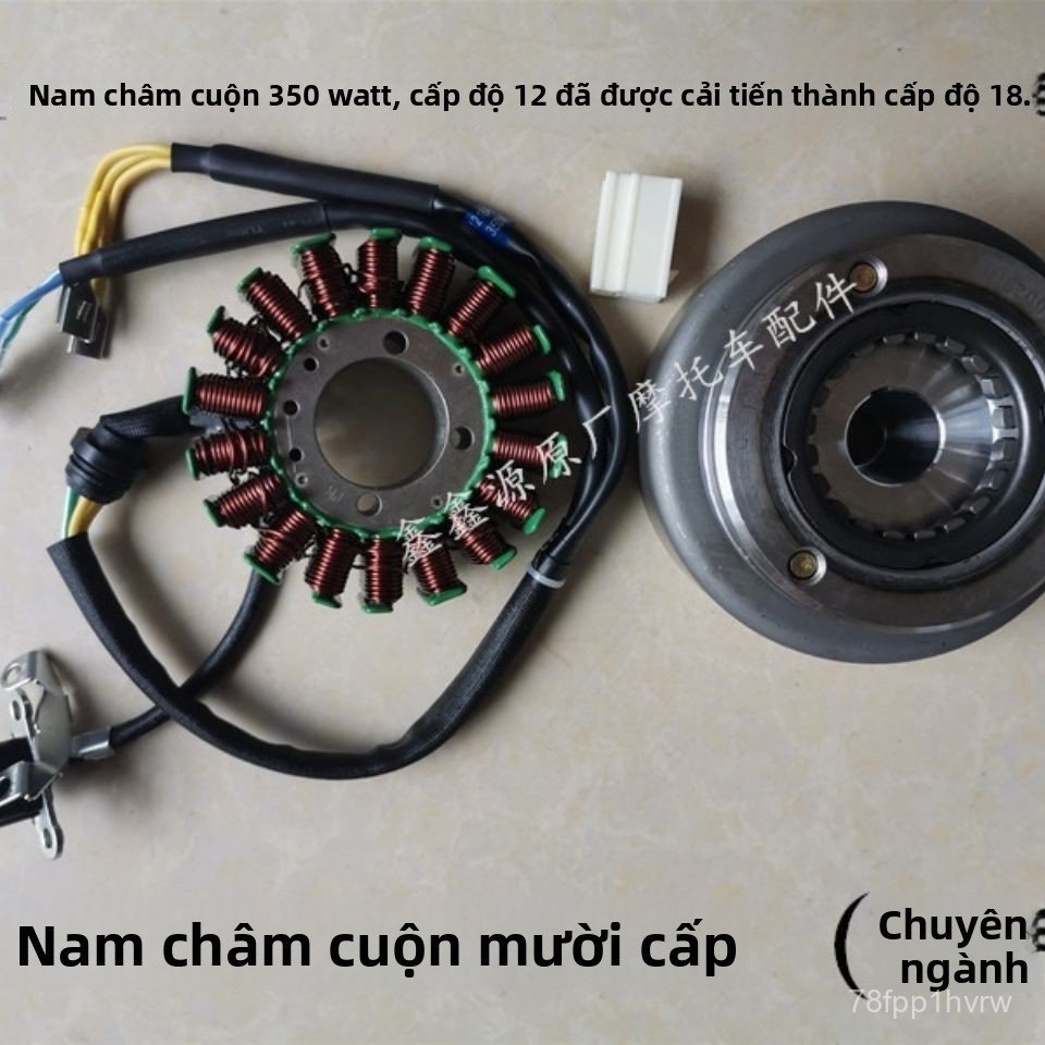 Cuộn điện 12V 18 cực 350W cho xe ba bánh động cơ DC công suất cao