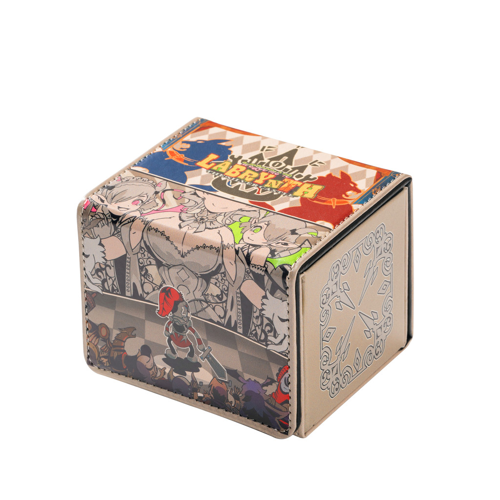 [Black Owl Brand-Firefly] Yu-Gi-Oh-Card Box-Silver City Miss Rabbi Lins Leather Card Box