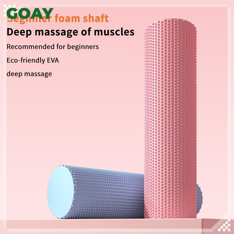 GOAY Yoga Foam Roller EVA Mật độ cao Yoga Columnor Pilates Foam Roller Tập thể dục VN