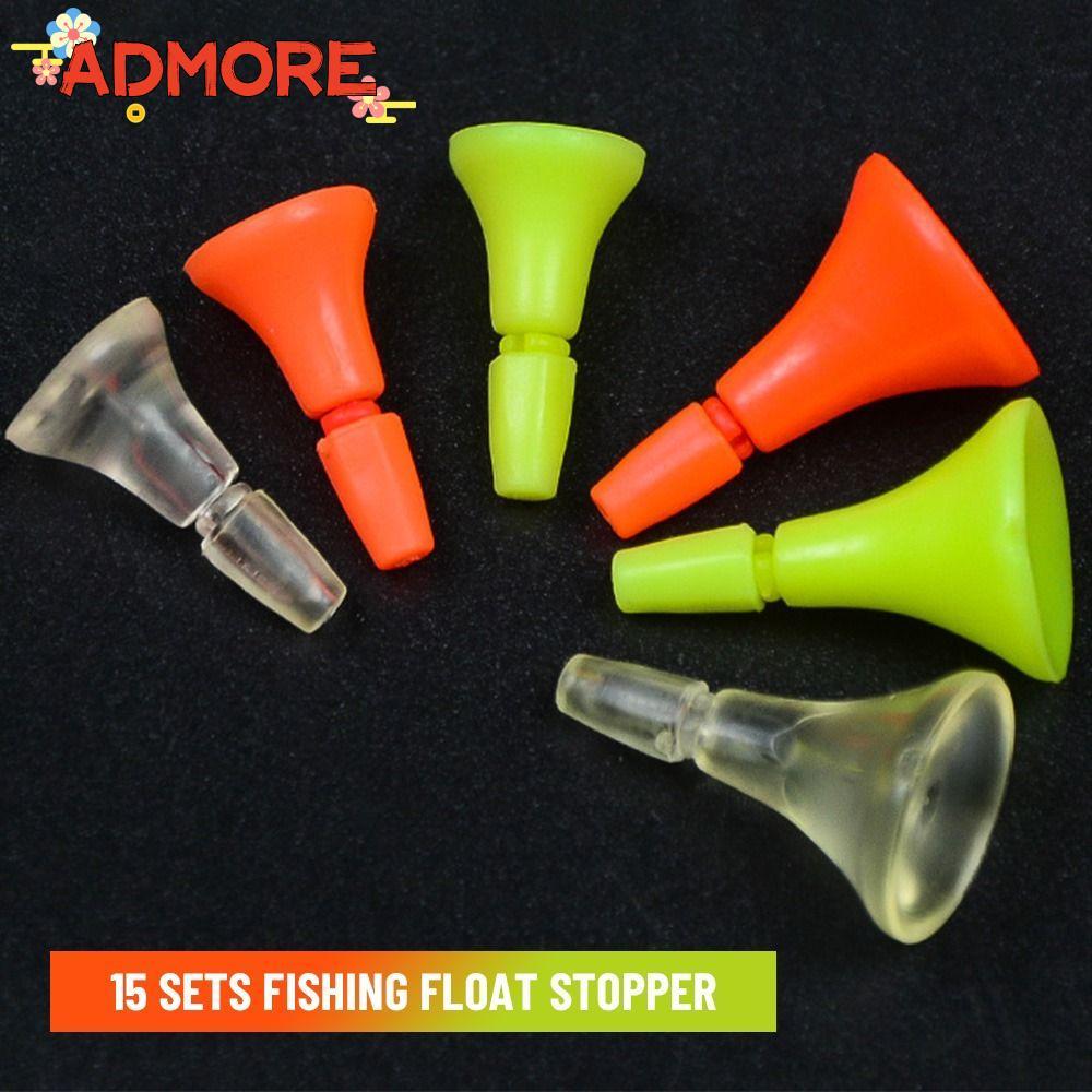 ADMORE Nổi Bobber, Phao Câu Cá Đuôi Cứng Rod Bobber, Mồi Nhựa Di Động Chống Gió Nổi Đầy Đủ Bobber