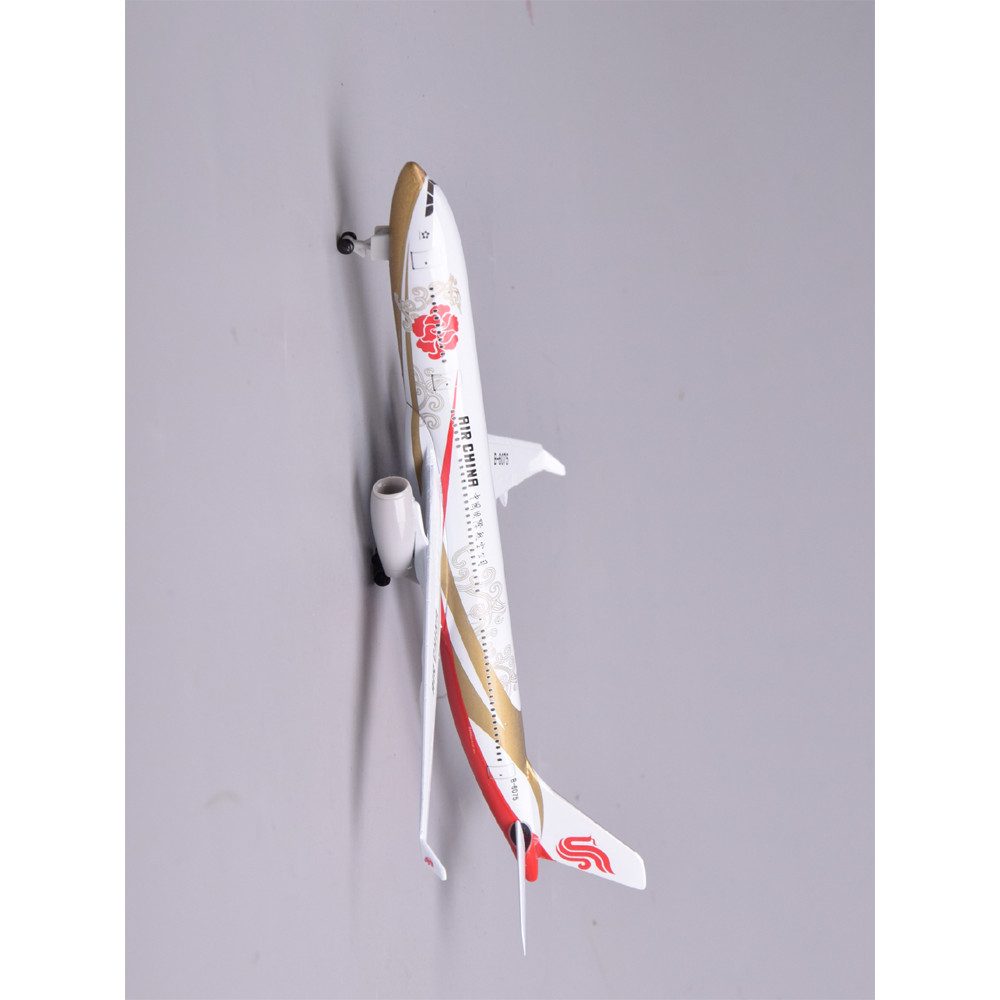 18cm China International Airlines National Airlines Hợp Kim Airliner Máy Bay Mẫu 747 Love China 777 