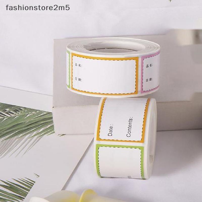 FH 250 Cái / Cuộn Tủ Đông Tự Dính Tủ Lạnh Bảo Quản Thực Phẩm Ngày Dán MZ