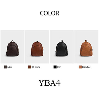Balo Yuumy (Thời trang nữ cỡ trung - Balo da YBA4) Bagsmart