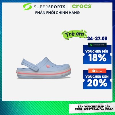 Giày Clog Trẻ Em Crocs Crocband - Xanh Dương - 207006-4XQ ADS15