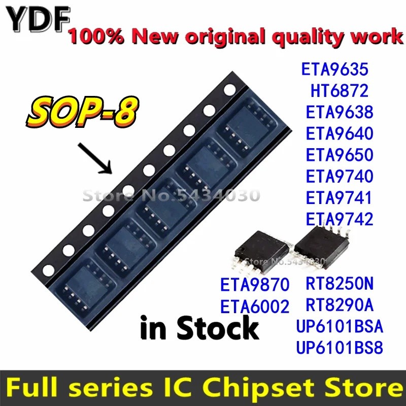 1-5 CHIẾC ETA9870 ETA6002 ETA9653 ETA9618 ETA96440 ETA96550 ETA9740 ETA9741 ETA9742 HT6872 UP6101BSA