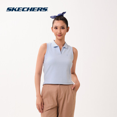 Sleeveless Polo Nữ Skechers Skechers Authentic Trendy Sleeveless Polo - SL226W180-034V
