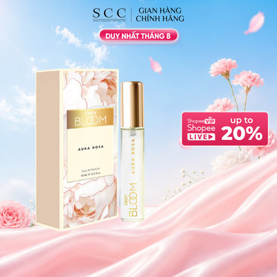 Nước Hoa Nữ CINDY BLOOM Aura Rosa Hương Kiêu Sa Sang Trọng 10ml