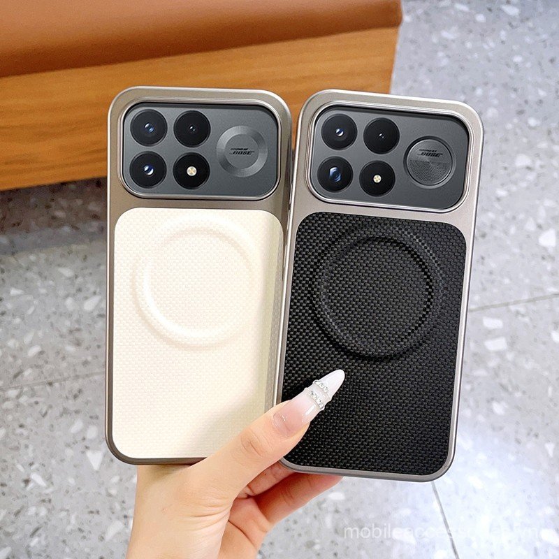 Ốp Điện Thoại Cho Xiaomi Poco F9pro K100 Pro Max / POCO F9 Ultra F9Pro Hạt Da Từ Tính Tản Nhiệt Chốn