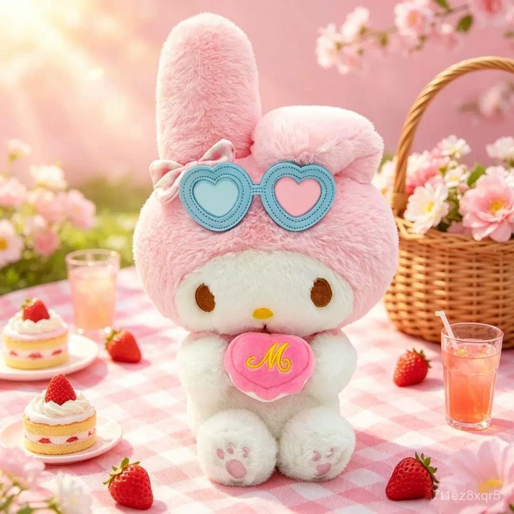 Thú bông My Melody Miniso dễ thương, quà tặng sinh nhật con gái, trang trí