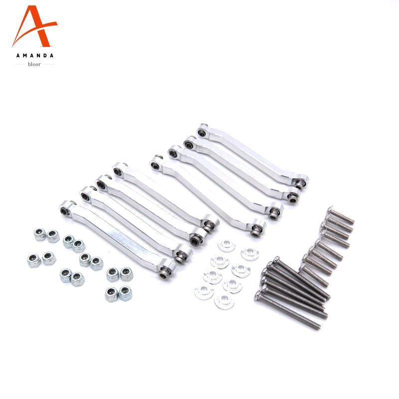 Khung Xe Kim Loại Kéo Thanh Kéo Liên Kết Treo Cho MN D90 D91 D96 D99 D99S MN90 MN99S 1 / 12 RC Xe Nâ