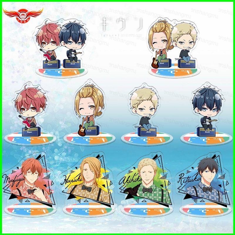 PS1 Anime Cho Kaji Akihiko Satou Mafuyu Uenoyama Ritsuka Cosplay Đứng Hình Acrylic Mẫu BagPendant Mó
