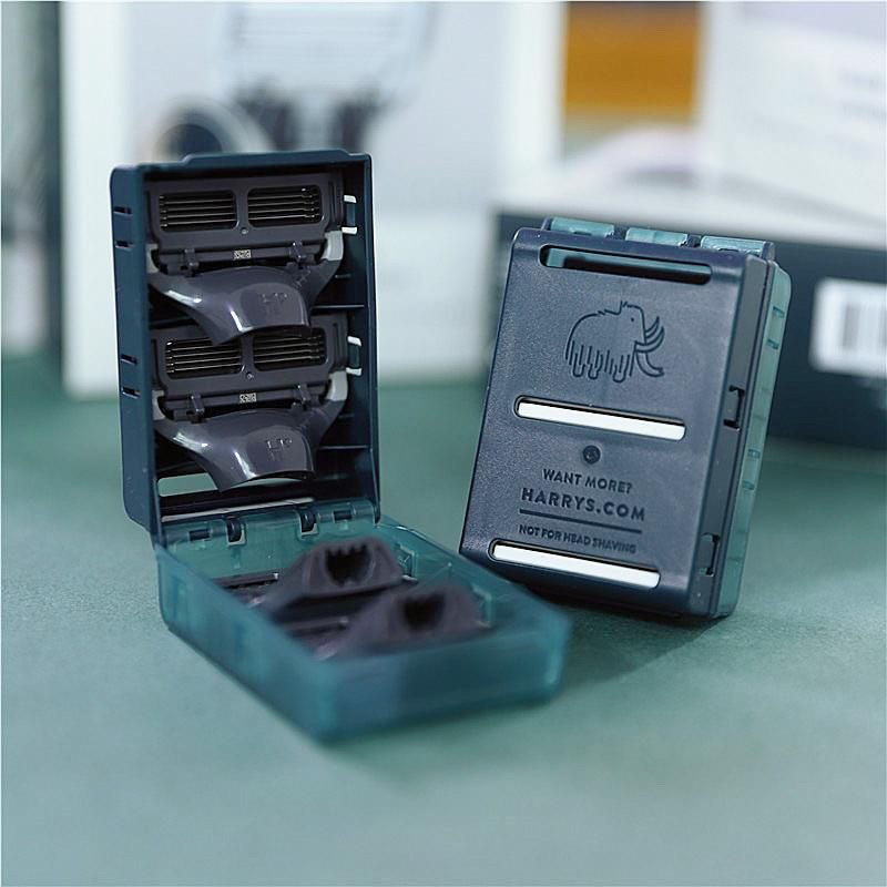 Thương hiệu Mỹ harry 's Manual Razor Blade Lưỡi dao cạo Lưỡi dao thay thế chính hãng 4 miếng