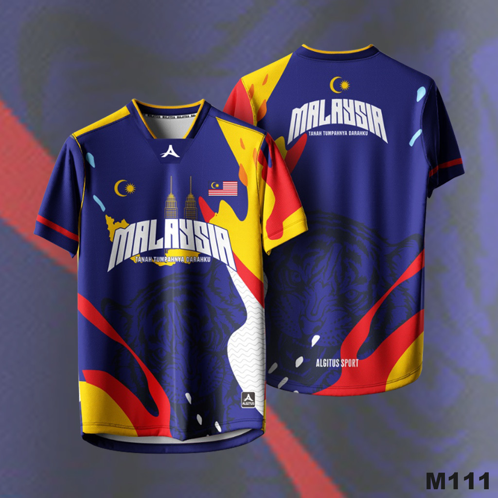 KOWEN SHOP MALAYSIA NFL SUBLIMATION [M102-M126] JERSEY UNISEX (BAJU JERSI MALAYSIA VIRAL LENGAN PEND