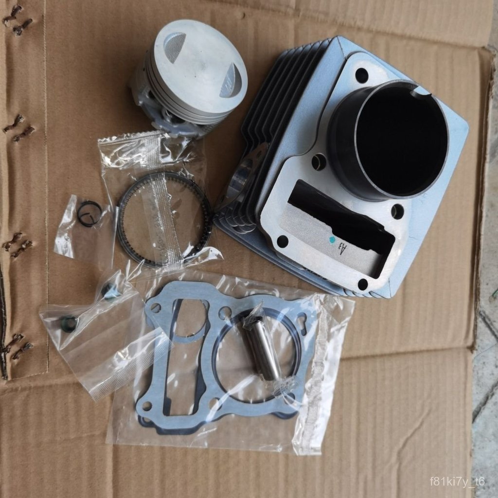 Bộ xy lanh xe máy Haojiang HJ150-17 HJ125-17 HJ150-16 xylanh giữa chính hãng
