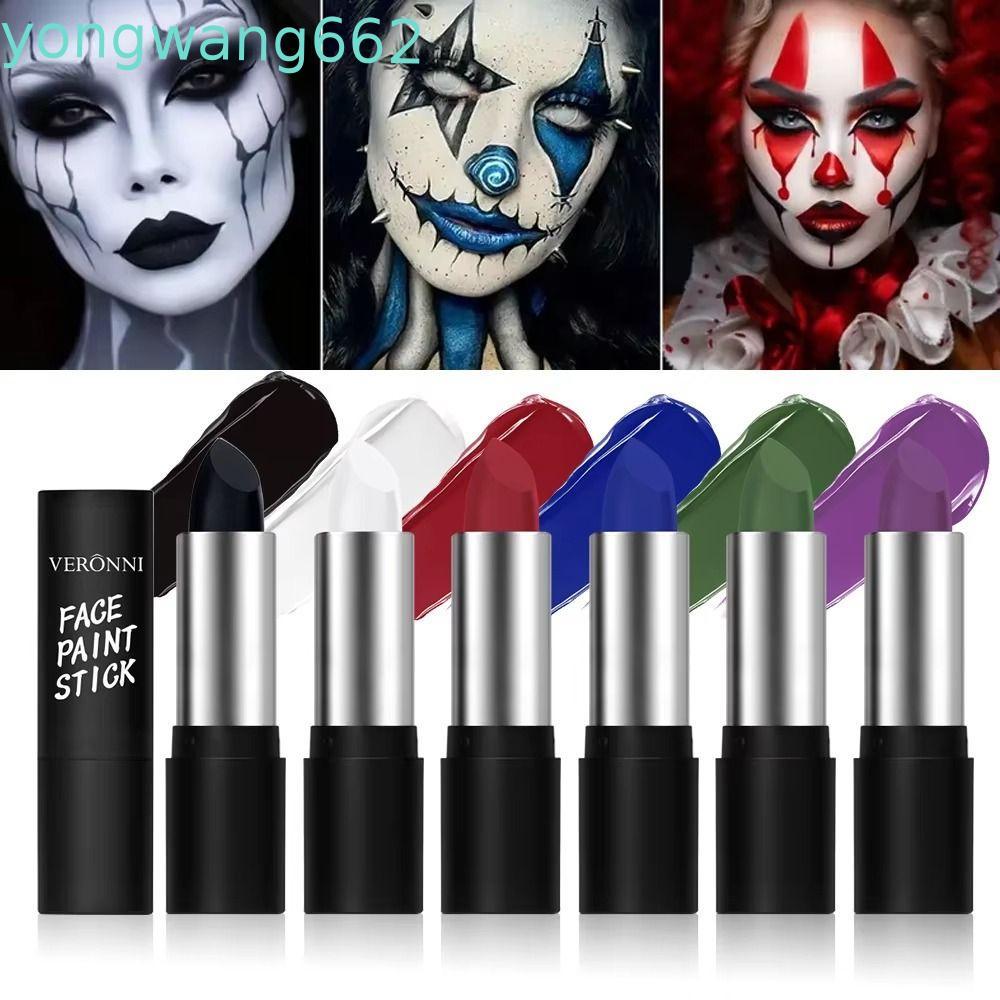JERON Body Art Paint Sticks, Face & Body Paint Long Lasting Halloween Face Painting Stick, Painting 
