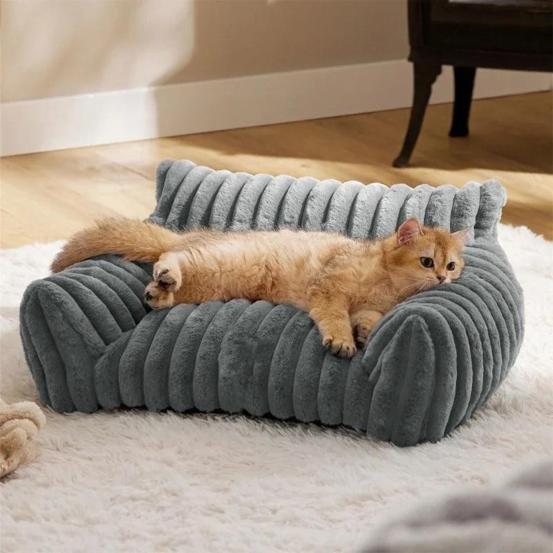 Giường Cho Chó Lounger Cuddle Nest Cho Mèo Con Nhỏ Lounger Sofa Giường Thú Cưng Mèo Đệm Cho Gia Đình